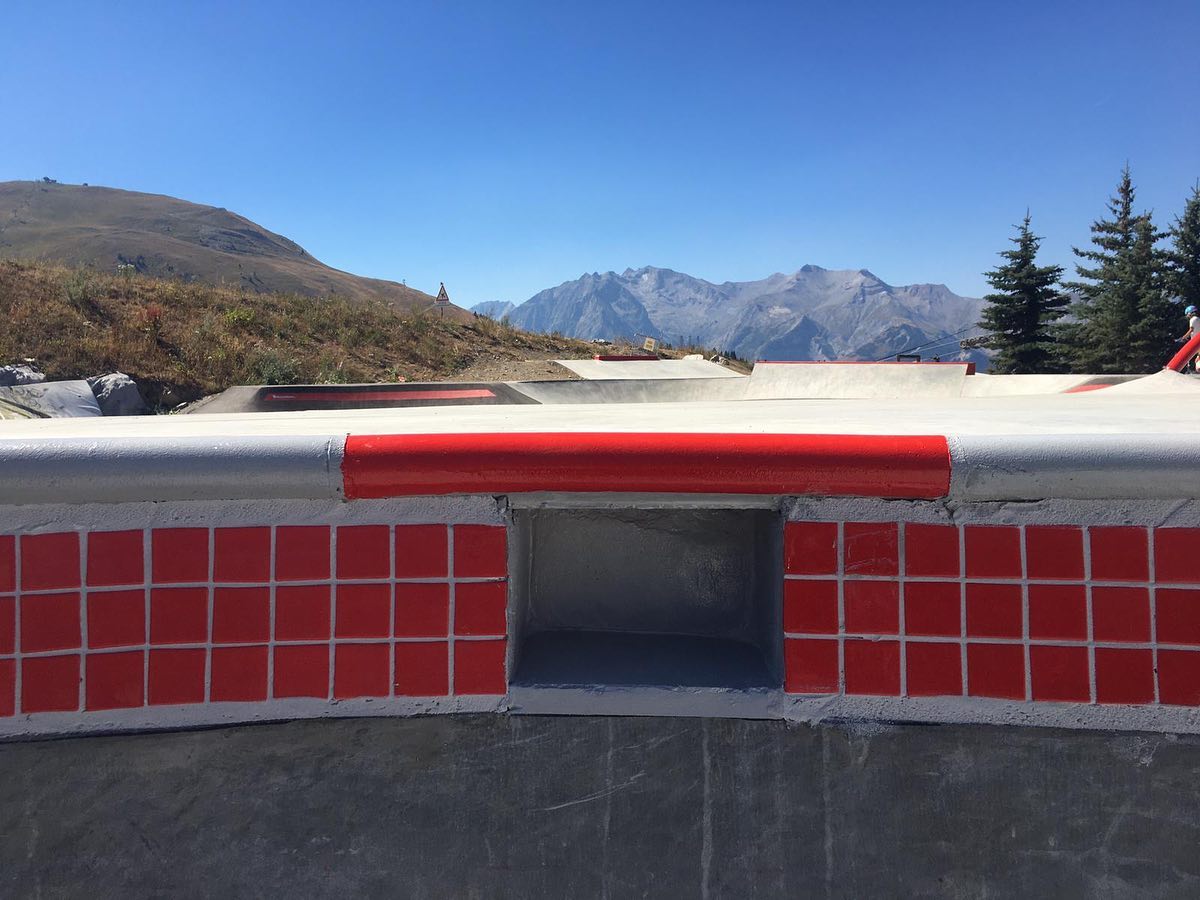 Alpe d'Huez skatepark